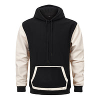 Axel | Herren Cord-Hoodie – Schwarz