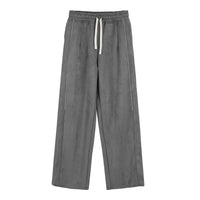 Leandro | Weite Freizeithose – Dunkelgrau