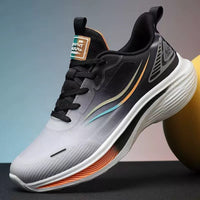 Damen Komfortable Laufschuhe mit dynamischer Dämpfungstechnologie – Schwarz Orange