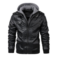 Die Connor Lederjacke – Schwarz