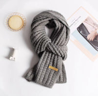 Sofelle™ - Weicher Gemusterter Schal – Eleganter Stil – Grau