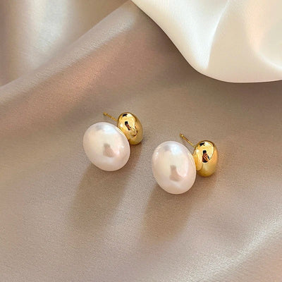 Vintage Perlen Ohrringe Damen Schmuck