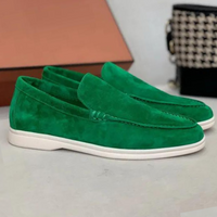Drake | Herren Wildleder Schuhe – Grün
