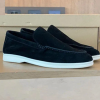 Drake | Herren Wildleder Schuhe – Schwarz