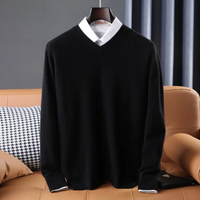 Vienna Cashmere Sweater – Schwarz