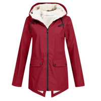 Viola | Wind- und Wetterjacke – Rot