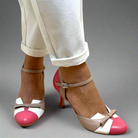Sybille | Stylish Comfort Stilettos for a Confident Look – Rosa