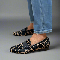 Freya | Elegante Loafer mit Komfortabsatz – Schwarz