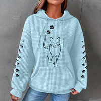 Katelyn™ – Bequemer und Warmer Hoodie für Damen – Hellblau