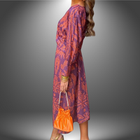 Céline | Elegantes Premium Kleid – Lila