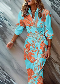 Hannah - Das Schönste Wickelkleid – Türkis