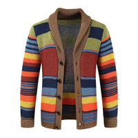 Fabrizio | Premium Woll-Cardigan – Rot