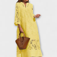 Valmere - Dahlia Midi Dress – Gelb