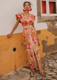 Joy - Wunderschönes und Stilvolles Kleid – Blumen