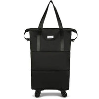 OrdnungMeister™ Stressfreies Reisen und Packen – Schwarz mit Rädern