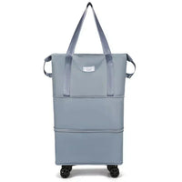 OrdnungMeister™ Stressfreies Reisen und Packen – Blau mit Rädern