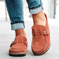 Unisex Rutschfest Flache Loafer | Zum Hineinschlüpfen – Orange