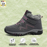 Herren-Schuh mit stabiler Konstruktion | Alltagstauglich – Grau-Rosa
