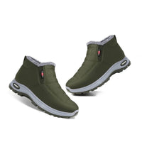 OrthoWalk™ – Orthopädische Winter-Wanderschuhe – Grün