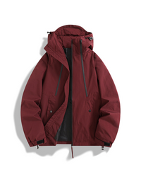 Unisex Outdoor Jacke | Wasserdichte RainShield Ausführung – Rot
