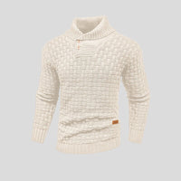 Herren-Pullover mit strukturdesign | Wintertauglich – Beige