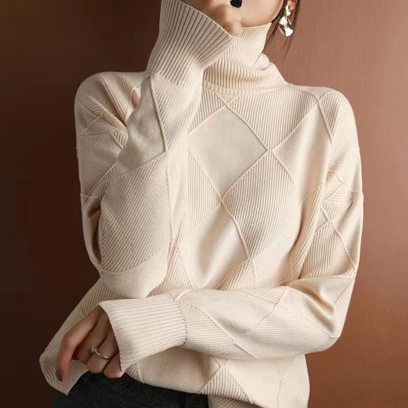 Hyvael | Stilvoller Rollkragenpullover