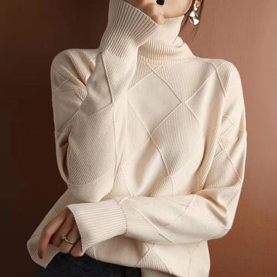 Hyvael | Stilvoller Rollkragenpullover