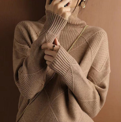 Hyvael | Stilvoller Rollkragenpullover