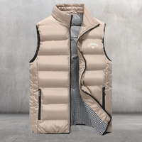 Wilson - Hochwertige Steppwesten – Beige