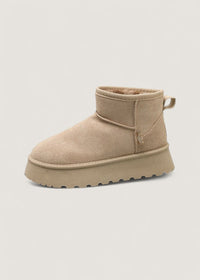 Tanni | Weiche Winterstiefel – Beige