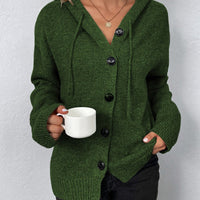 CARA – Luxuriöse Strickjacke für Damen – Grün