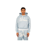 LT2 Unisex Hoodie und Jogginghosen Set – Hellbau