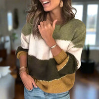 Nina | Damen Pullover modern kuschelig stilvoll – Gelb