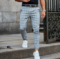 Stylische Herrenhose mit einzigartigem Design – Blau