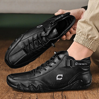 Herren Komfort-Sneaker mit atmungsaktivem Design – Schwarz