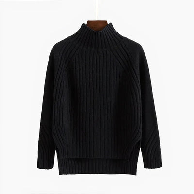 Weicher Damen Rollkragenpullover aus Merinowolle | Warm & Kuschelig