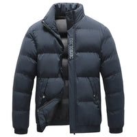 Softshell Outdoor Pufferjacke – Dunkelblau
