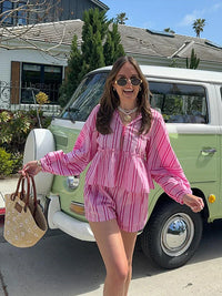 Alenna - Stylisches Co-Ord-Set – Rosa