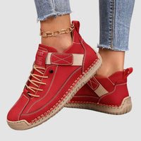 Pia™ - Ergonomische Bequeme Sneaker – Rot