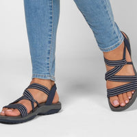 Kathrin | Elegantes Sandalen – Blau