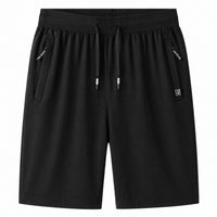 Iron™ Shorts aus Premium-Baumwolle mit kühlender Technologie – Schwarz