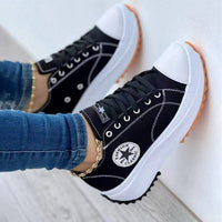 Doreen | Orthopädische Trend Sneaker – Schwarz