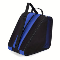ProGlide Skatebag – Praktische Aufbewahrungstasche für alle Arten von Schlittschuhen – Blau