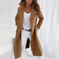 Poilirae | Stylischer Wintermantel – Camel
