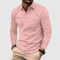 Tyronyx - Atmungsaktives Poloshirt – Rosa