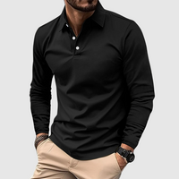 Tyronyx - Atmungsaktives Poloshirt – Schwarz