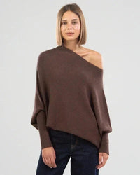 Sophia | Weicher Vielseitiger Pullover – Braun