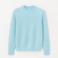 Kelsey - Komfortabler und warmer Damenpullover – Hellblau