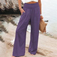 Leza | Damen Sommerhosen – Lila