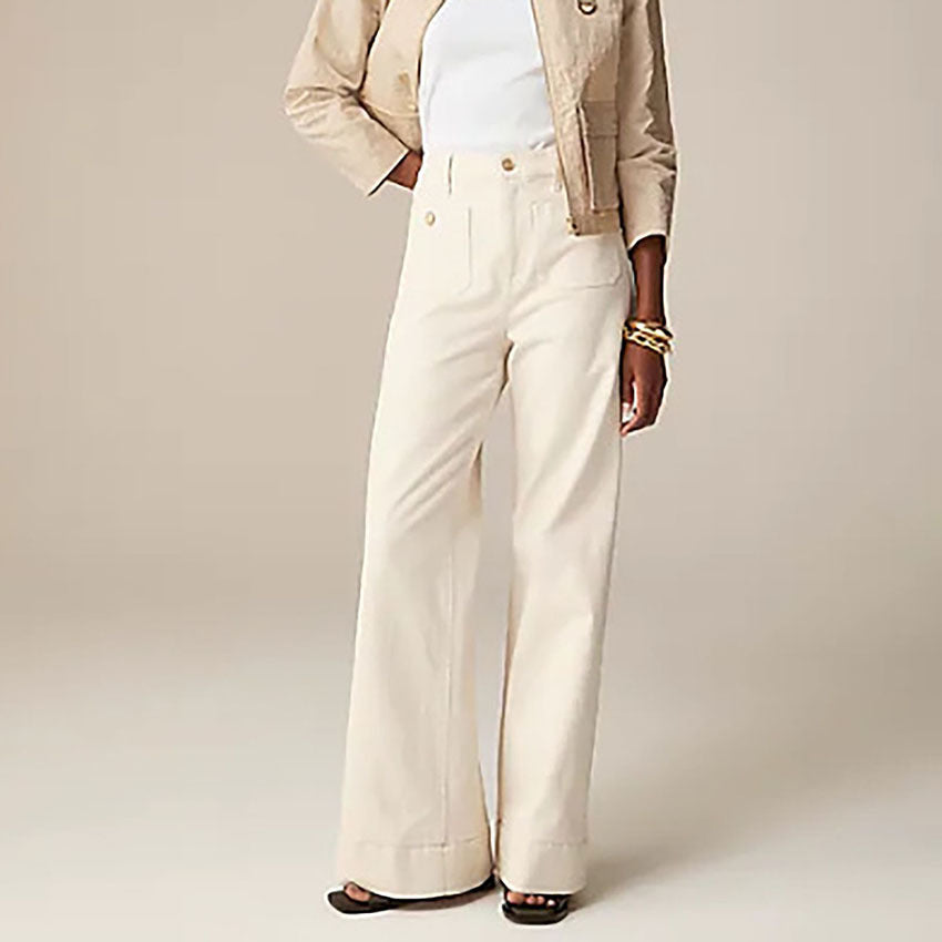 Ausgestellte Schlaghose Damen Jeans
